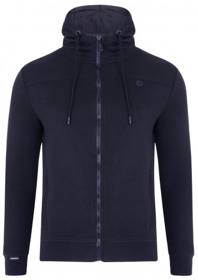 Kangol Terrain Hoodie Navy - Sweaters & hoodies - Sweaters & Hoodies Grote Maten Heren