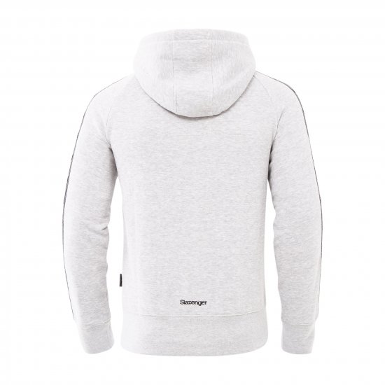 Slazenger Tommy Hoodie Grey - Sweaters & hoodies - Sweaters & Hoodies Grote Maten Heren