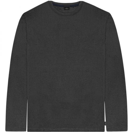 Double Outfitters TS-9170 Long Sleeve T-Shirt Anthracite - T-shirts - Grote Maten T-shirts Heren