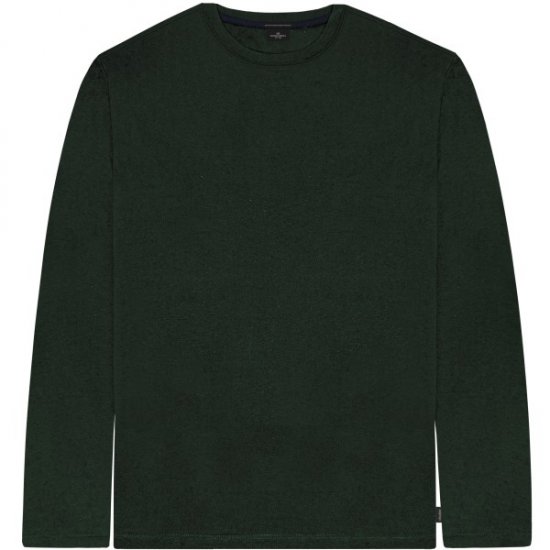 Double Outfitters TS-9170 Long Sleeve T-Shirt Forest Green - T-shirts - Grote Maten T-shirts Heren
