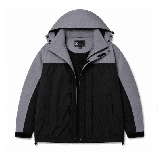 Kam Jeans 439 Softshell Jacket Black - Jassen - Grote Maten Herenjassen