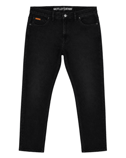 Motley Denim Soho 5-Pocket Jeans Black - Jeans & broeken - Jeans & Broeken Grote Maten Heren