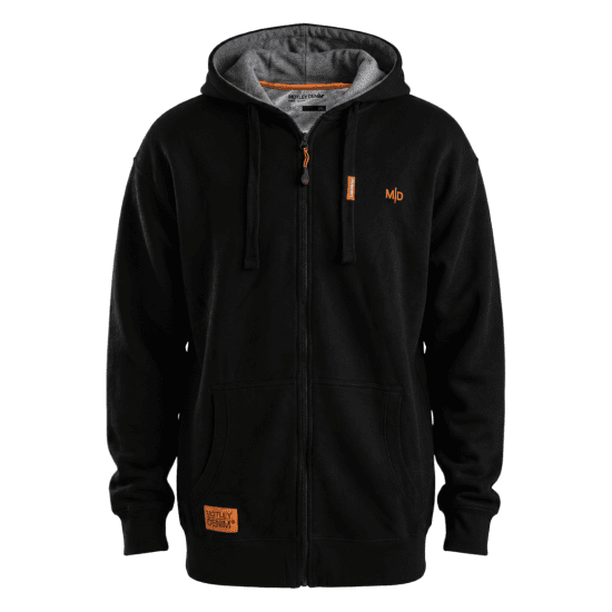 Motley Denim Copenhagen Hoodie Black - Sweaters & hoodies - Sweaters & Hoodies Grote Maten Heren