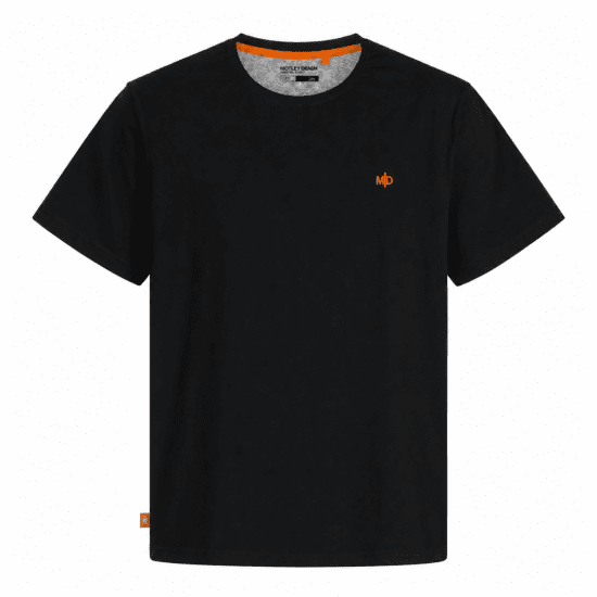 Motley Denim Stockholm T-shirt Black - T-shirts - Grote Maten T-shirts Heren