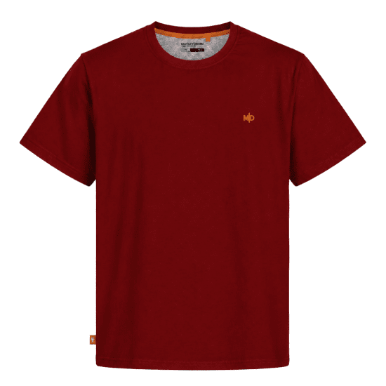 Motley Denim Stockholm T-shirt Red - T-shirts - Grote Maten T-shirts Heren