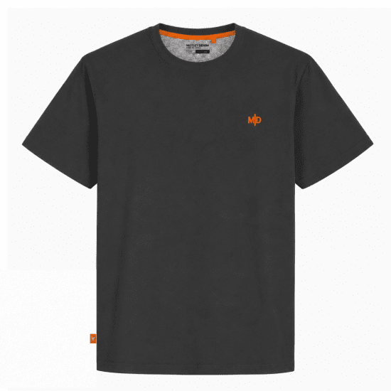 Motley Denim Stockholm T-shirt Charcoal - T-shirts - Grote Maten T-shirts Heren