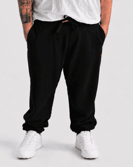 Motley Denim Berlin Sweatpants Black - Joggingbroeken & shorts - Joggingbroeken & Shorts Heren Grote Maten