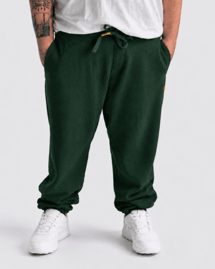 Motley Denim Berlin Sweatpants Racing Green - Joggingbroeken & shorts - Joggingbroeken & Shorts Heren Grote Maten