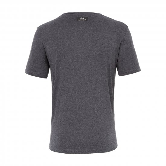 Rawcraft Webling T-shirt Charcoal - T-shirts - Grote Maten T-shirts Heren