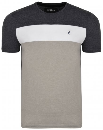 Kangol Zeek T-shirt Grey - T-shirts - Grote Maten T-shirts Heren