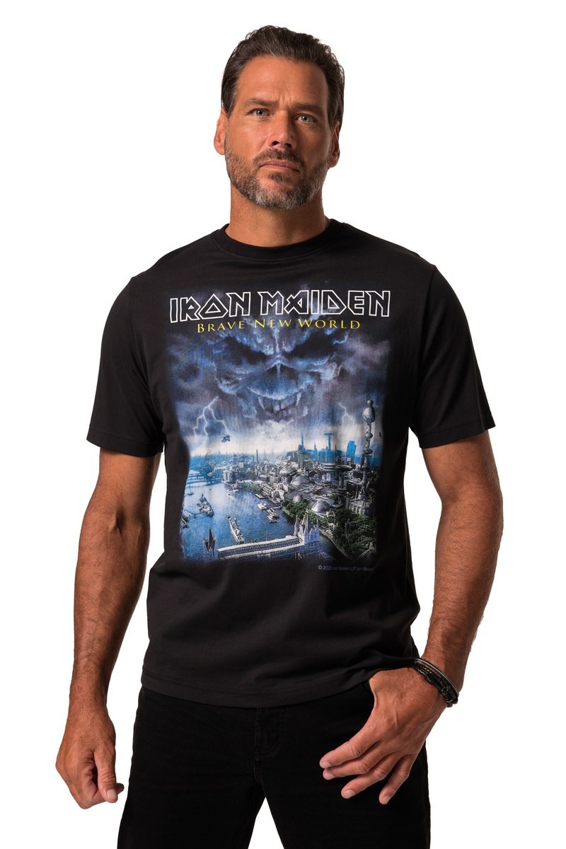 Grote maten T-shirt JP1880 Iron Maiden Brave New World T-Shirt